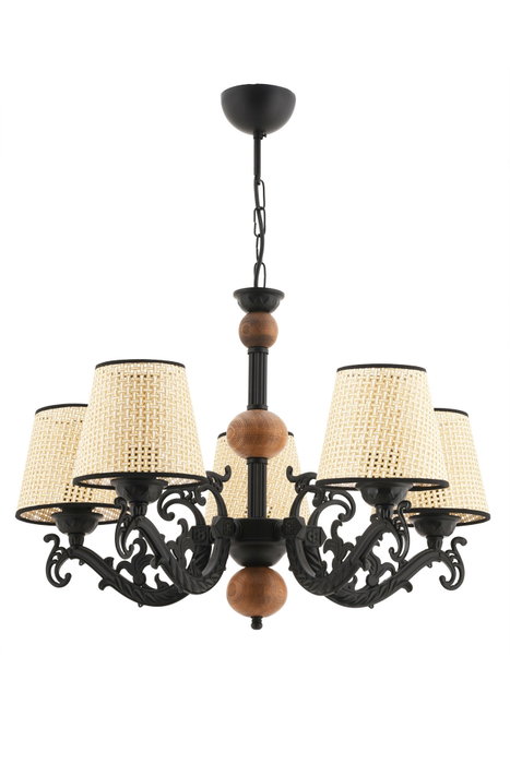 Opviq Fiona Coral Wood - Negro, Blanco, Crema Opviq Fiona Coral Wood - Negro, Blanco, Crema